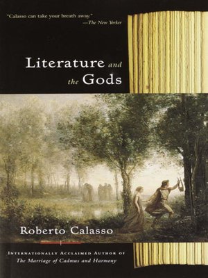 cover image of Literature and the Gods